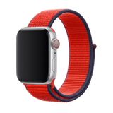 E2M Apple Watch 38-40 mm KRD-03 Hasır Kordon - 6 Kırmızı