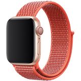 E2M Apple Watch 38-40 mm KRD-03 Hasır Kordon-6 Nar Çiçeği