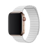 E2M Apple Watch 38-40 Mm Krd-06 Deri Kordon Beyaz