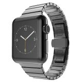 E2M Apple Watch 38-40 Mm Krd-09 Metal Band Kordon Siyah
