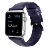 E2M Apple Watch 38-40 mm KRD-10 Deri Kordon Lacivert