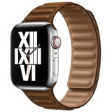 E2M Apple Watch 38-40 mm KRD-14 Deri Kordon Turuncu