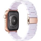 E2M Apple Watch 42-44-45-46-49mm KRD-25 Resin Beyaz Kordon