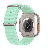 E2m Apple Watch 42-44-45-49mm Krd-28 Ocean Açık Yeşil Kordon