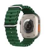 E2M Apple Watch 42-44-45-49mm KRD-28 Ocean Kordon Asker Yeşili