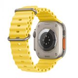 E2m Apple Watch 42-44-45-49mm Krd-28 Ocean Sarı Kordon