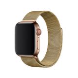 E2M Apple Watch 42-44 mm KRD-01 Metal Hasır Kordon Turkuaz