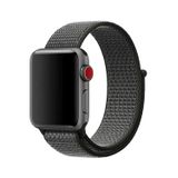 E2M Apple Watch 42-44 mm KRD-03 Hasır Kordon - 1 Gri