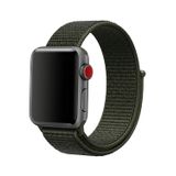 E2M Apple Watch 42-44 mm KRD-03 Hasır Kordon - 3 Koyu Yeşil