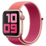E2M Apple Watch 42-44 mm KRD-03 Hasır Kordon-5 Uzay Gri
