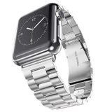 E2M Apple Watch 42-44 mm KRD-05 Klasik Metal Kordon Gümüş