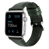 E2M Apple Watch 42-44 mm KRD-10 Deri Kordon Yeşil