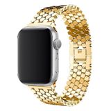 E2M Apple Watch 42-44 mm KRD-16 Metal Kordon Altın Sarısı