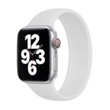 E2M Apple Watch 42-44 mm KRD-18 Silikon Solo Kordon S Beden - 1 Beyaz