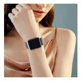 E2M APPLE WATCH 42-44MM KRD-01 METAL HASIR TURUNCU KORDON