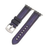 E2M Apple Watch 42-44mm KRD-23 Transparent Kordon -2 Lacivert