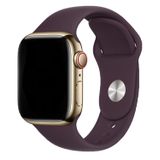 E2M Classic Silikon Apple Watch Kordon 38-40-41mm Kahverengi