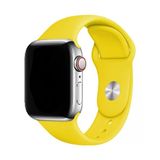 E2m Classic Silikon Apple Watch Kordon 38-40-41mm Sarı