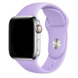 E2M Classic Silikon Apple Watch Kordon 42-44-45-49mm Eflatun
