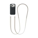 E2m Crossbody Strap Telefon Askısı Bej