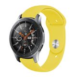 E2M Huawei Watch 20 mm KRD-19 Classic Silikon Kordon-1 Sarı
