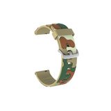 E2M Samsung Watch 22mm KRD-24 Kamuflaj Kordon Kum Rengi