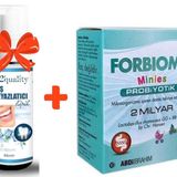 E2'quality Diş Beyazlatıcı Köpük + Forbiome Minies Probiyotik Damla 8 ml