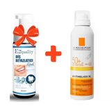 E2'quality Diş Beyazlatıcı Köpük + La Roche Posay Anthelios Xl Ultra Light Body Mist Spf 50 200 Ml Sprey Güneş Kremi