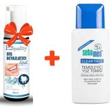 E2'Quality Diş Köpük + Sebamed Clear Face Temizleyici Yüz Toniği 150 Ml