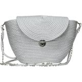 E38 El Işçiliği Hasır Jüt Kol Çantası 34*25 cm - 6139 - Karışık
