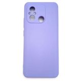 E83 Xiaomi Redmi 12C Ruber Case Yumuşak Slikon Kılıf Lila