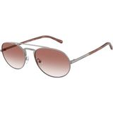 Ea 2171 30038D 57 Emporio Armani Güneş Gözlüğü - Pembe - Gri