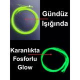 Ea Genset Çapari Simi Fosforlu Karanlıkta Parlayan, Sarı Glow Luminous İn Dark Ultraviyole (Uv) Neon 1 Adet Poşet