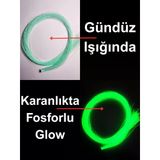 Ea Genset Su Yeşili Fosforlu Karanlıkta Parlayan Glow Luminous İn The Dark Ultraviyole (Uv) Neon Poşet Çapari Simi