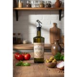 EA Home Concept Chef Italiano 500 ml Koyu Yeşil Mat Cam Yağdanlık ve Sosluk (Damlatmaz Uç) Zeytinyağı ve Ayçiçek
