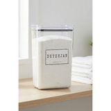 EA Home Concept Dekoratif Deterjan Kutusu Deterjan Saklama ve Düzen Kutusu 5 kg - Beyaz