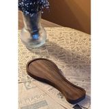 EA Home Concept Velah Tezgah Üstü Ahşap Kirli Kaşık Altlığı Kirli Kaşıklık Kepçe Altlığı 28 cm