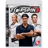 EA Ps3 Top Spin 3 Tennis Oyunu Topspin Orjinal Kutulu Oyun