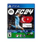 EA Sports FC 24 Futbol Oyunu PS4 Uyumlu Türkçe Dil Destekli Gerçekçi Spor Simülasyonu