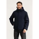 EA7 Bomber Mont, 2XL, 7M000691AF15957, Mavi, Erkek