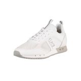 EA7 B&W Mesh Run Spor Ayakkabıları, Beyaz, 44.5 EU