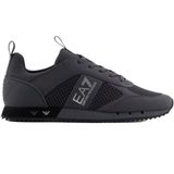 EA7 Emporio Armani Erkek Spor Ayakkabı, Nefes Alan File, Koyu Gri