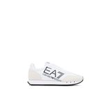 EA7 Emporio Armani Erkek Spor Ayakkabısı Siyah Beyaz Vintage 7X000541AF18609 8056643444598-46