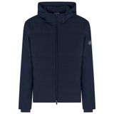 EA7 Erkek Fermuarlı Sweatshirt, Mavi, M Beden