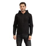 EA7 Erkek Kapüşonlu Sweatshirt, Siyah, S Beden