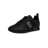 EA7 Erkek Karbon Mesh Logo Spor Ayakkabıları, Siyah/Gümüş, Siyah/Gümüş, 8