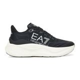EA7 Erkek Rahat ve Yüksek Taban Nefes Alabilen Üst Yüzeyli Beyaz-Siyah Sneaker X8X245 XK442-MZ210 - Beyaz - Siyah