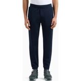 EA7 Erkek Regular Fit Cepli Lastikli Paça Pamuklu Mavi Spor Eşofman Altı 7M000306 AF13740-UB102 - 2XL