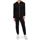 EA7 Logolu Regular Fit Fermuarlı Cepli Spor Eşofman Takım Bayan EŞOFMAN TAKIMI 6LTV55 TJGDZ 1200