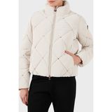 Ea7 Regular Fit Gizli Kapüşonlu Dik Yaka Crop Şişme Mont Bayan Mont 6DTB14 Tndmz 1120